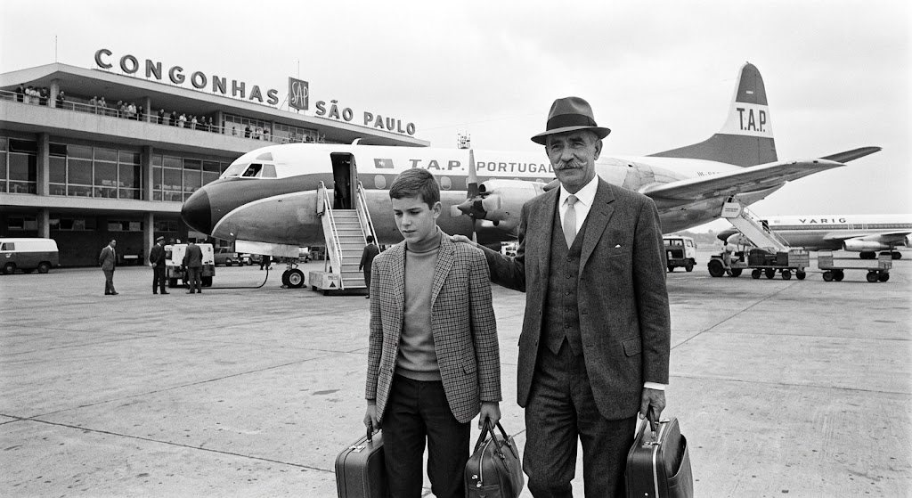 Seu Manoel e Seu José chegando a São Paulo